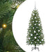 Brad de Crăciun artificial cu 150 LED Verde 120 cm PE și PVC - WALTI WALTI