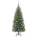 Brad de Crăciun artificial cu 150 LED Verde 120 cm PE și PVC - WALTI WALTI