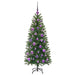 Brad de Crăciun artificial cu 150 LED Verde 120 cm PE și PVC - WALTI WALTI