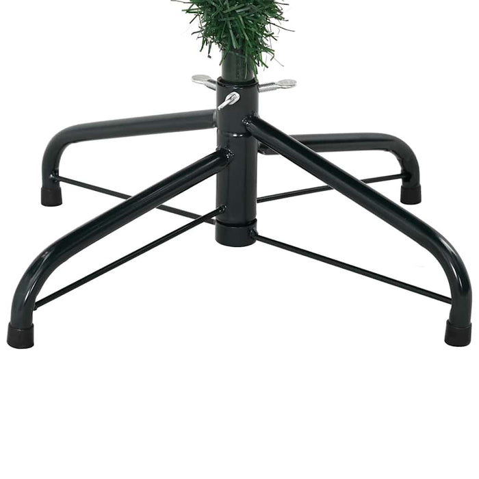 Brad de Crăciun artificial cu 150 LED Verde 150 cm PE și PVC - WALTI WALTI