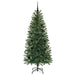 Brad de Crăciun artificial cu 150 LED Verde 150 cm PE și PVC - WALTI WALTI