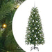 Brad de Crăciun artificial cu 150 LED Verde 150 cm PE și PVC - WALTI WALTI