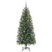 Brad de Crăciun artificial cu 150 LED Verde 150 cm PE și PVC - WALTI WALTI