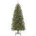 Brad de Crăciun artificial cu 300 LED Verde 180 cm PE și PVC - WALTI WALTI