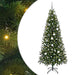 Brad de Crăciun artificial cu 300 LED Verde 210 cm PE și PVC - WALTI WALTI