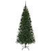 Brad de Crăciun artificial cu 300 LED Verde 210 cm PE și PVC - WALTI WALTI