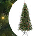 Brad de Crăciun artificial cu 300 LED Verde 240 cm PE și PVC - WALTI WALTI