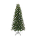 Brad de Crăciun artificial cu 300 LED Verde 240 cm PE și PVC - WALTI WALTI