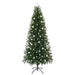 Brad de Crăciun artificial cu 300 LED Verde 240 cm PE și PVC - WALTI WALTI