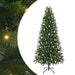 Brad de Crăciun artificial cu 300 LED Verde 240 cm PE și PVC - WALTI WALTI