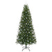 Brad de Crăciun artificial cu 300 LED Verde 240 cm PE și PVC - WALTI WALTI