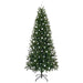 Brad de Crăciun artificial cu 300 LED Verde 240 cm PE și PVC - WALTI WALTI
