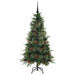 Brad de Crăciun artificial cu ramuri articulare Verde 120 cm - WALTI WALTI