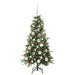 Brad de Crăciun artificial cu ramuri articulare Verde 120 cm - WALTI WALTI