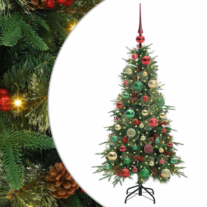 Brad de Crăciun artificial cu ramuri articulare Verde 120 cm - WALTI WALTI