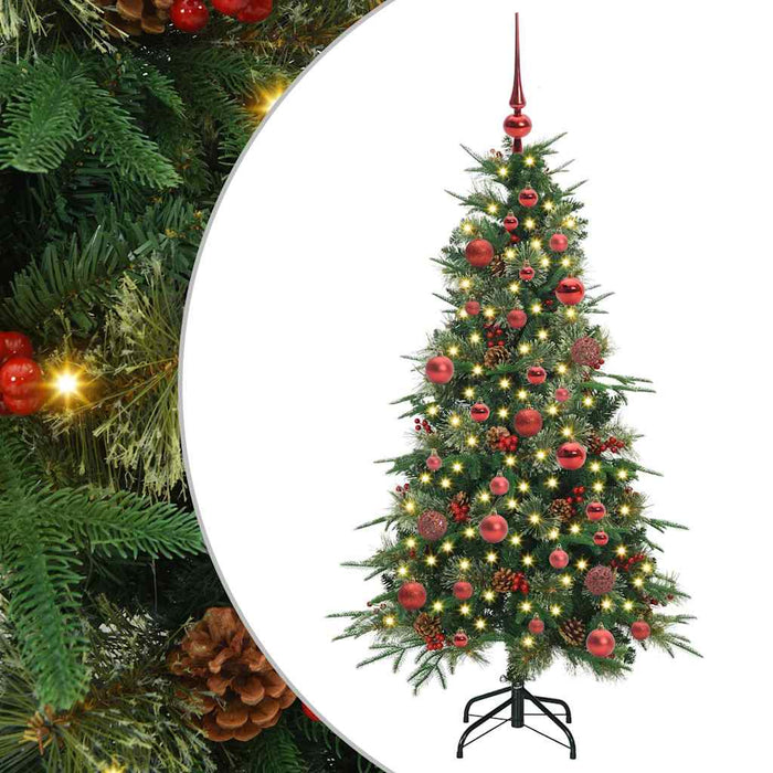 Brad de Crăciun artificial cu ramuri articulare Verde 150 cm - WALTI WALTI