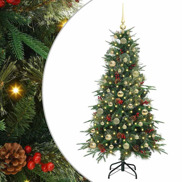 Brad de Crăciun artificial cu ramuri articulare Verde 150 cm - WALTI WALTI