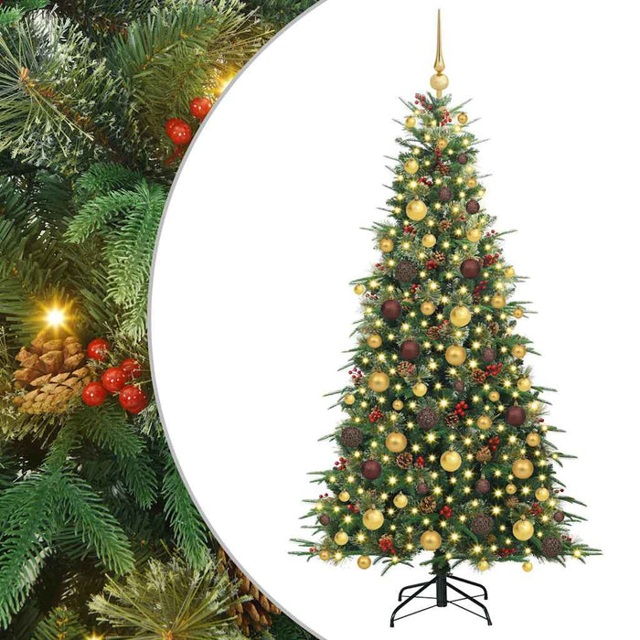 Brad de Crăciun artificial cu ramuri articulare Verde 180 cm WALTI