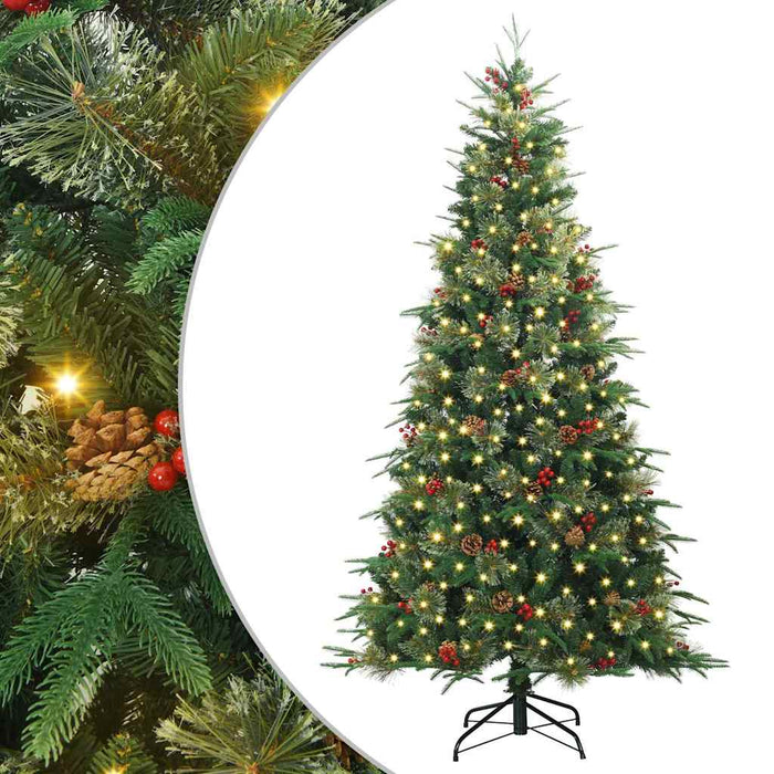 Brad de Crăciun artificial cu ramuri articulare Verde 210 cm - WALTI WALTI