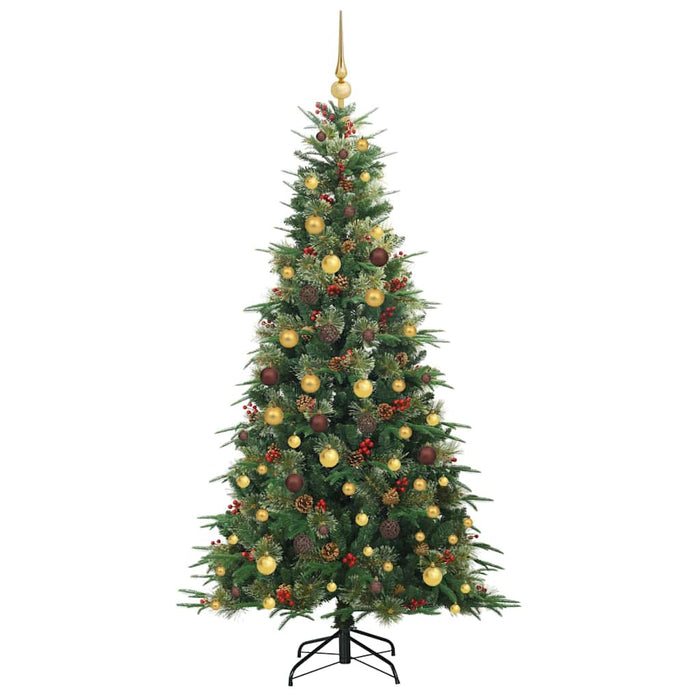 Brad de Crăciun artificial cu ramuri articulare Verde 210 cm WALTI