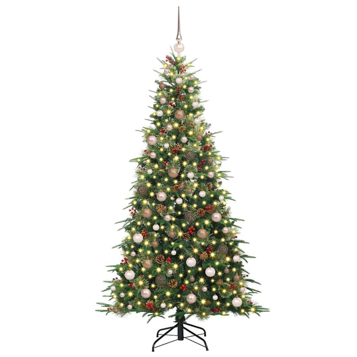 Brad de Crăciun artificial cu ramuri articulare Verde 210 cm WALTI