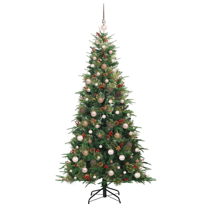 Brad de Crăciun artificial cu ramuri articulare Verde 210 cm WALTI
