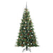 Brad de Crăciun artificial cu ramuri articulare Verde 210 cm - WALTI WALTI