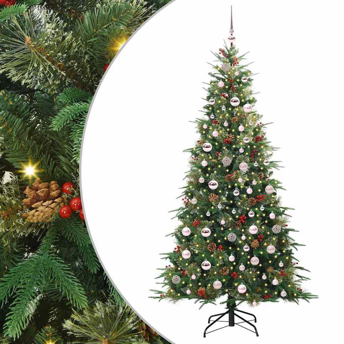 Brad de Crăciun artificial cu ramuri articulare Verde 210 cm - WALTI WALTI