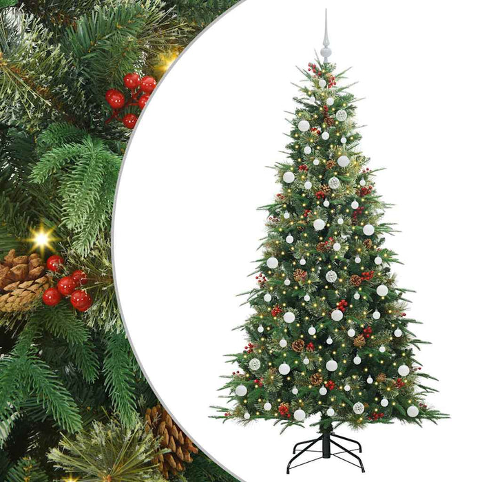 Brad de Crăciun artificial cu ramuri articulare Verde 210 cm - WALTI WALTI