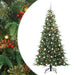 Brad de Crăciun artificial cu ramuri articulare Verde 210 cm - WALTI WALTI