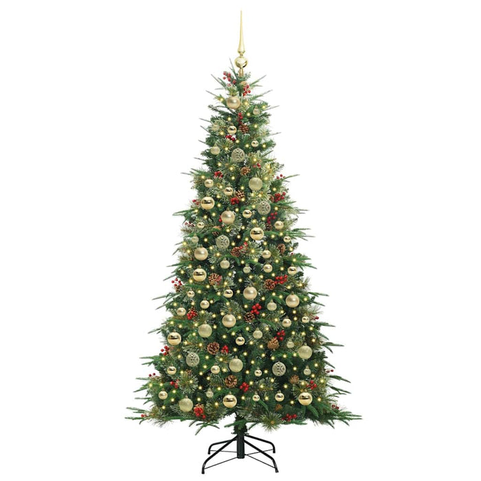 Brad de Crăciun artificial cu ramuri articulare Verde 210 cm WALTI