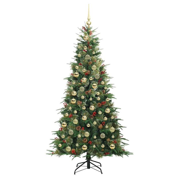 Brad de Crăciun artificial cu ramuri articulare Verde 210 cm WALTI