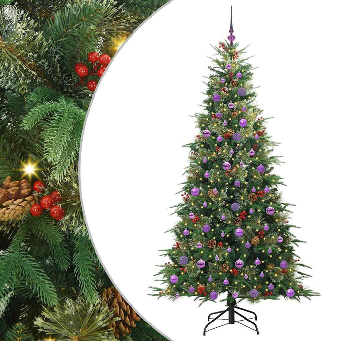 Brad de Crăciun artificial cu ramuri articulare Verde 210 cm - WALTI WALTI
