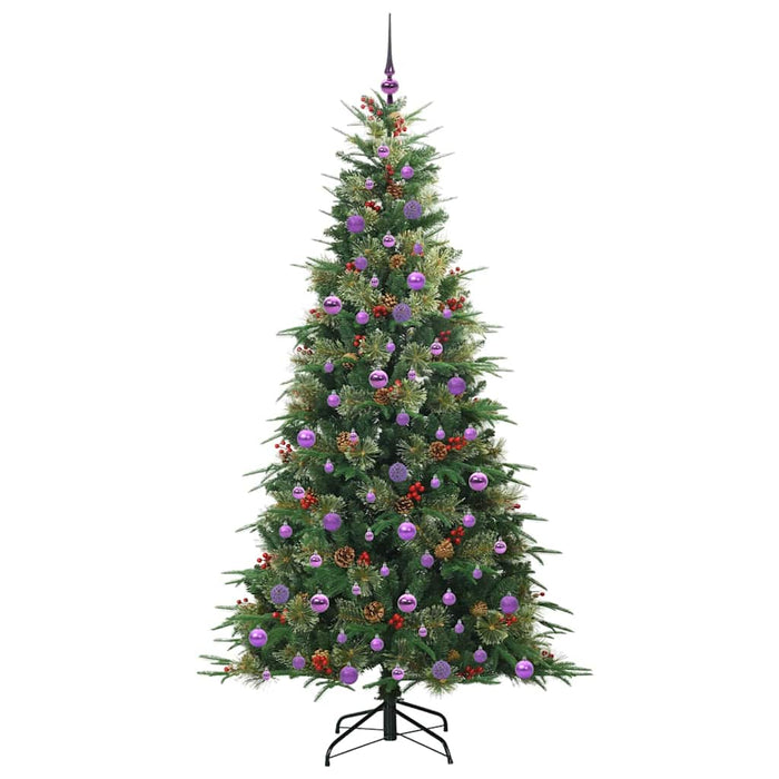 Brad de Crăciun artificial cu ramuri articulare Verde 210 cm - WALTI WALTI