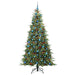 Brad de Crăciun artificial cu ramuri articulare Verde 210 cm - WALTI WALTI