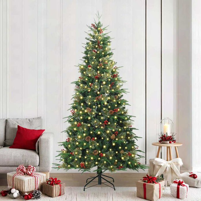 Brad de Crăciun artificial cu ramuri articulare Verde 240 cm - WALTI WALTI