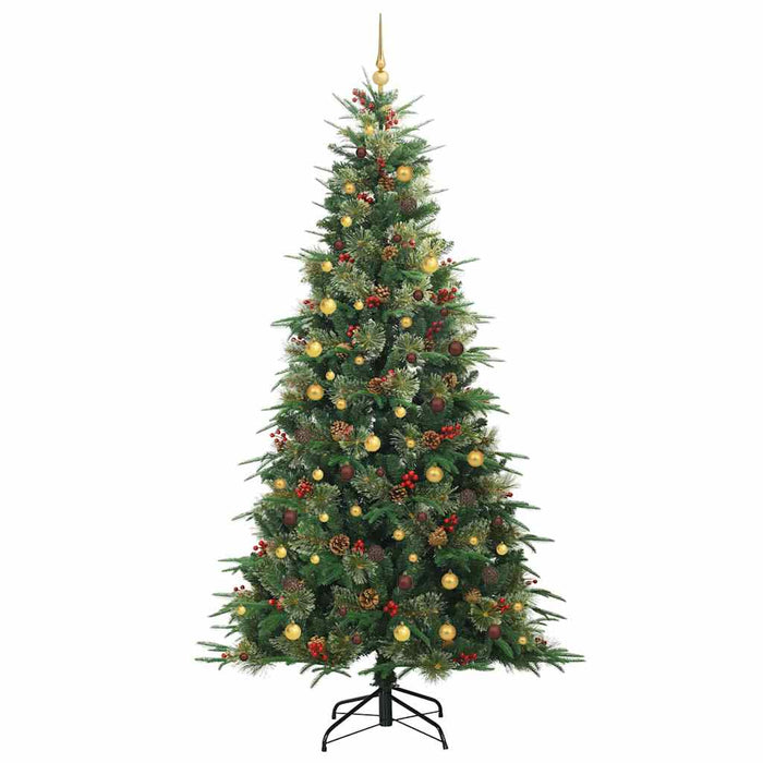 Brad de Crăciun artificial cu ramuri articulare Verde 240 cm WALTI