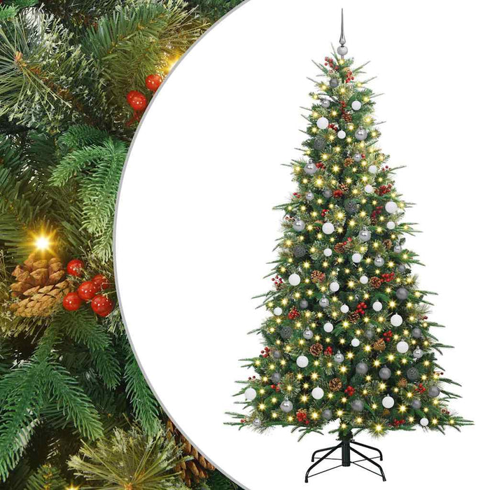 Brad de Crăciun artificial cu ramuri articulare Verde 240 cm - WALTI WALTI