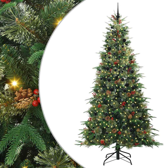 Brad de Crăciun artificial cu ramuri articulare Verde 240 cm - WALTI WALTI