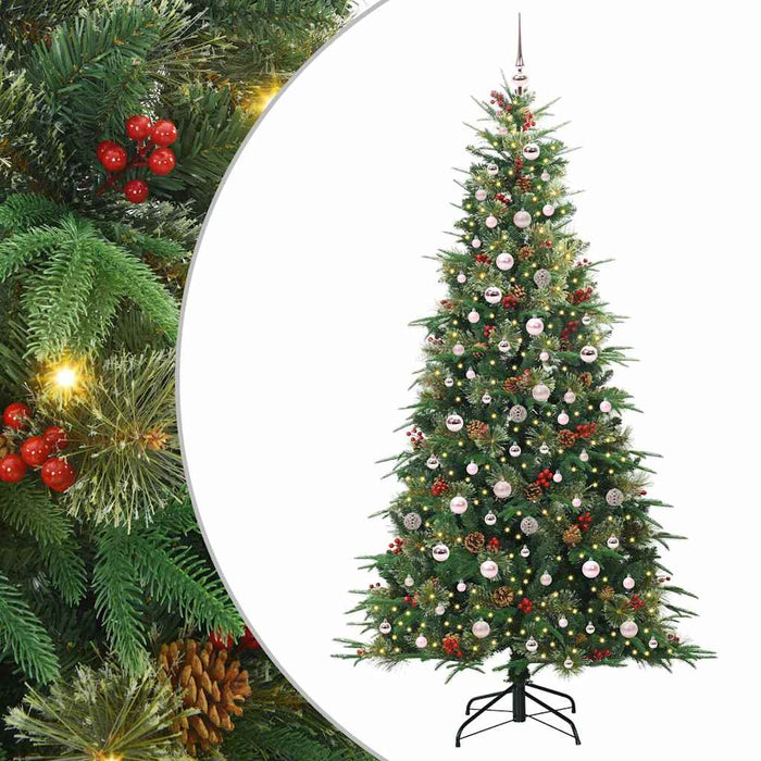 Brad de Crăciun artificial cu ramuri articulare Verde 240 cm - WALTI WALTI