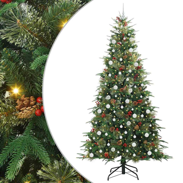 Brad de Crăciun artificial cu ramuri articulare Verde 240 cm - WALTI WALTI