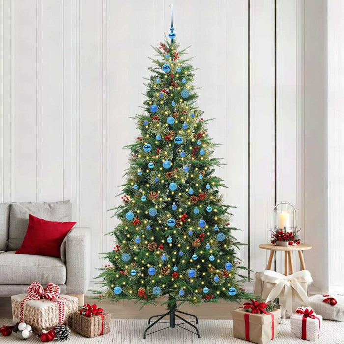 Brad de Crăciun artificial cu ramuri articulare Verde 240 cm - WALTI WALTI