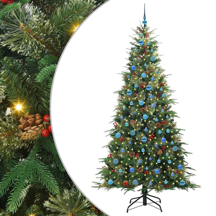 Brad de Crăciun artificial cu ramuri articulare Verde 240 cm - WALTI WALTI
