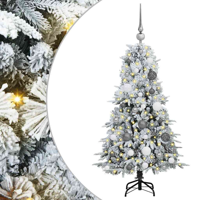 Brad de Crăciun artificial cu ramuri articulare Alb 120 cm - WALTI WALTI