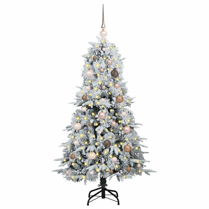 Brad de Crăciun artificial cu ramuri articulare Alb 150 cm - WALTI WALTI
