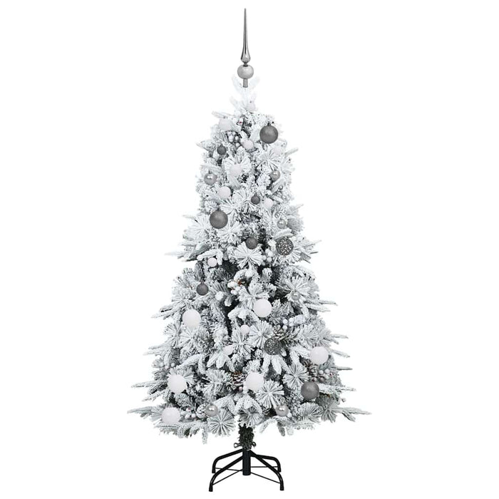 Brad de Crăciun artificial cu ramuri articulare Alb 150 cm - WALTI WALTI