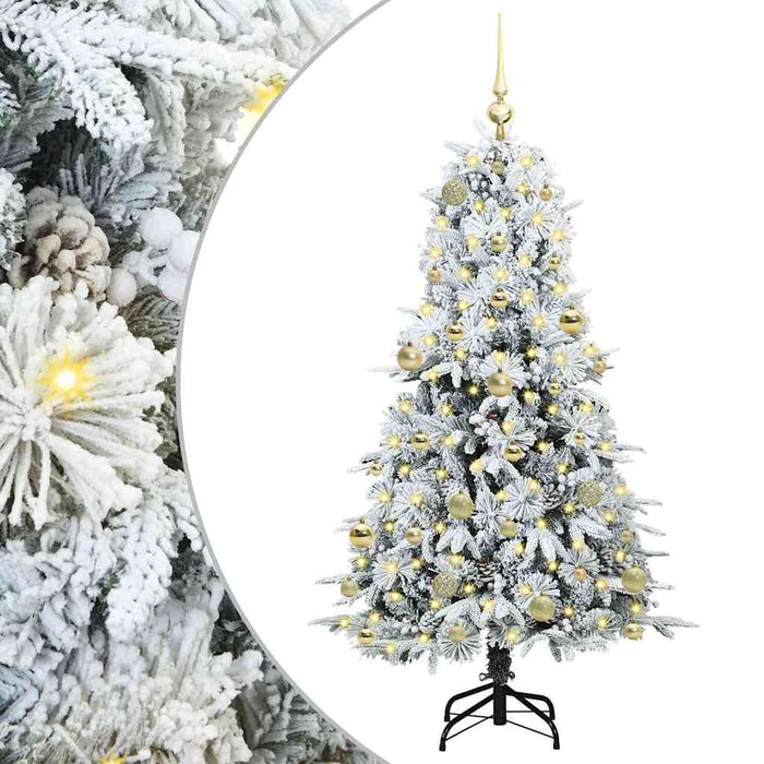 Brad de Crăciun artificial cu ramuri articulare Verde 150 cm - WALTI WALTI