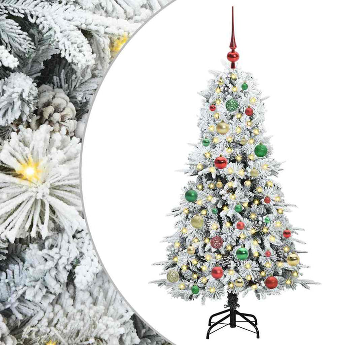 Brad de Crăciun artificial cu ramuri articulare Verde 150 cm - WALTI WALTI