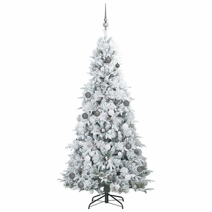 Brad de Crăciun artificial cu ramuri articulare Alb 210 cm - WALTI WALTI