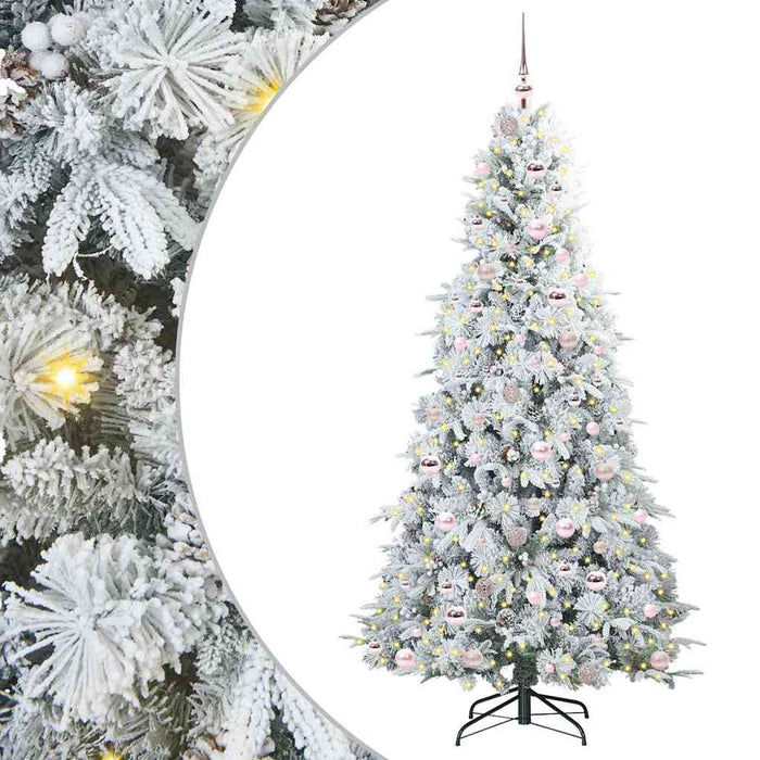 Brad de Crăciun artificial cu ramuri articulare Verde 210 cm - WALTI WALTI